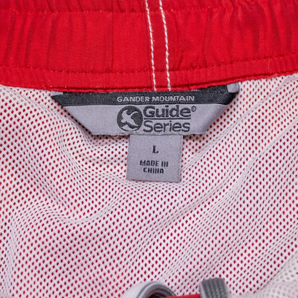 Gander Mountain Guide Series Cargo Board Shorts Mens Large Red - Picture 3 of 7